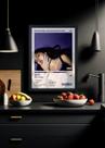 Quadro Decorativo Olivia Rodrigo GUTS (Light) Com Vidro Tamanho:21cm x 30cm (A4)