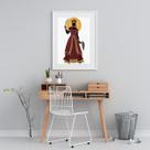 Quadro Decorativo Orixá Iansã - 60x48cm