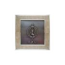 Quadro Decorativo Orixás Exu Moldura Clara