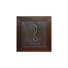 Quadro Decorativo Orixás Iansa Moldura Escura