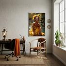 Quadro Decorativo Oxum Mulher Africana - 70x50cm Quadro Decorativo Oxum Mulher Africana - 70x50cm