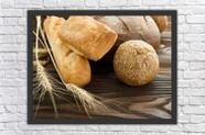 Quadro Decorativo Padarias Bolo Pães Café Gourmet Cafeterias Decorações Com Moldura