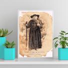 Quadro Decorativo Padre Cícero 45x34cm