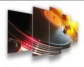Quadro Decorativo Painel Disco Vinil "