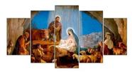 Quadro Decorativo Painel Jesus Nascimento Natal Sagrada Familia" Quadro Decorativo Painel Jesus Nascimento Natal Sagrada Familia"