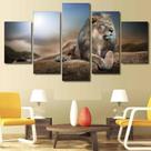 Quadro Decorativo Painel Leão Africano Mosaico" Quadro Decorativo Painel Leão Africano Mosaico"