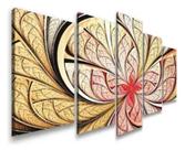 Quadro Decorativo Painel Mandala Cores Florais Moderno"