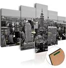Quadro Decorativo Painel New York Prédios" Quadro Decorativo Painel New York Prédios"