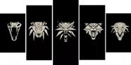 Quadro Decorativo Painel The Witcher "