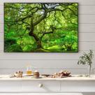 Quadro Decorativo Paisagem árvore Verde!