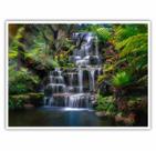 Quadro Decorativo Paisagem Cachoeira 90x60 para Sala Quarto