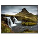 Quadro Decorativo Paisagem Cachoeira 90x60 para Sala Quarto