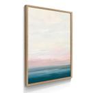 Quadro Decorativo Paisagem Praia Marítmo 55x40 Com Moldura Quadro Decorativo Paisagem Praia Marítmo 55x40 Com Moldura