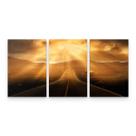 Quadro Decorativo Paisagem Road 66 Pôr do Sol Arte Quadro Decorativo Paisagem Road 66 Pôr do Sol Arte