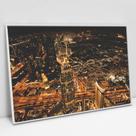 Quadro Decorativo Paisagem Vista Dubai em tela Canvas Quadro Decorativo Paisagem Vista Dubai em tela Canvas