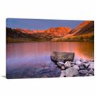 Quadro decorativo Paisagens - Lago e montanhas - Tela em Tecido Quadro decorativo Paisagens - Lago e montanhas - Tela em Tecido