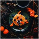 Quadro Decorativo Panquecas Com Laranja 20x20cm Quadro Decorativo Panquecas Com Laranja 20x20cm
