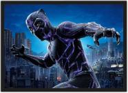 Quadro Decorativo Pantera Negra Heróis Filmes Cinema Salas Quartos Decorações Com Moldura Quadro Decorativo Pantera Negra Heróis Filmes Cinema Salas Quartos Decorações Com Moldura