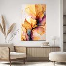 Quadro Decorativo Para Sala Quarto Hall Abstrato Cores Quente Tamanho:40x60