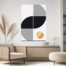 Quadro Decorativo Para Sala Quarto Hall Tela vertical Grande Indio Arte Pintura