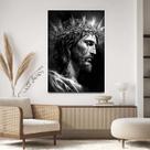 Quadro Decorativo Para Sala Quarto Hall Tigre Mar Por do Sol Tamanho:40x60