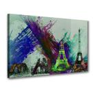 Quadro Decorativo Paris Abstrata