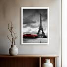 Quadro Decorativo Paris Carro Antigo - 70x50cm