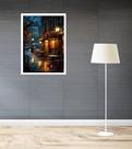 Quadro Decorativo Paris Ilustração - 70x50cm