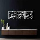 Quadro Decorativo Pássaro Galhos Vazado MDF 3mm