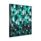 Quadro Decorativo Penas Turquesa, perfeito para quem ama momentos e a arte. Ideal para salas, quartos e escritórios. Quadro Decorativo Penas Turquesa, perfeito para quem ama momentos e a arte. Ideal para salas, quartos e escritórios.