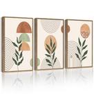 Quadro Decorativo PHOPAGO Boho Planta Sage 28 x 36 cm Conjunto com Moldura