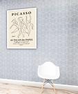 Quadro Decorativo Picasso Au Palais des Papes - 70x50cm Quadro Decorativo Picasso Au Palais des Papes - 70x50cm