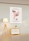 Quadro Decorativo Picasso Face Love - 70x50cm Quadro Decorativo Picasso Face Love - 70x50cm
