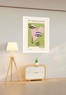 Quadro Decorativo Picasso Face Love Verde - 70x50cm Quadro Decorativo Picasso Face Love Verde - 70x50cm