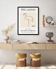Quadro Decorativo Picasso The Flamingo - 70x50cm Quadro Decorativo Picasso The Flamingo - 70x50cm