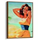 Quadro decorativo Pin Up Girl - Art Canvas