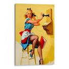 Quadro decorativo Pin Up