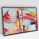 Quadro Decorativo Pincelada Sofisticada em tela Canvas Quadro Decorativo Pincelada Sofisticada em tela Canvas