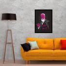 Quadro Decorativo Pink Freud 45x34cm