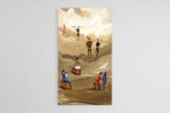 Quadro Decorativo Pintado A Mão