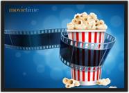 Quadro Decorativo Pipoca Séries Filmes Cinema Decorações Com Moldura