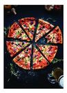 Quadro Decorativo Pizza 30x30cm Alta Qualidade