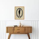 Quadro Decorativo Plaquinha Mr 45x34cm