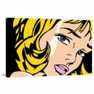 Quadro decorativo Pop Art Roy com Tela em Tecido