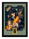 Quadro Decorativo Pop Art Serie Vis A Vis 42x29cm