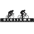Quadro Decorativo Porta Medalhas Ciclismo Mdf Preto