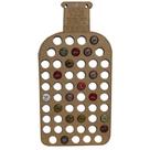 Quadro Decorativo Porta Tampinhas MDF Garrafa 32x69 - D'Rossi Quadro Decorativo Porta Tampinhas MDF Garrafa 32x69 - D'Rossi