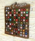 Quadro Decorativo Porta Tampinhas Presente Rustic 100un