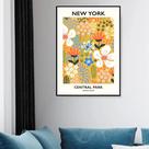 Quadro Decorativo Poster Flower Market New York - 70x50cm Quadro Decorativo Poster Flower Market New York - 70x50cm