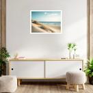 Quadro Decorativo Praia Areia Dourada - 50x70cm